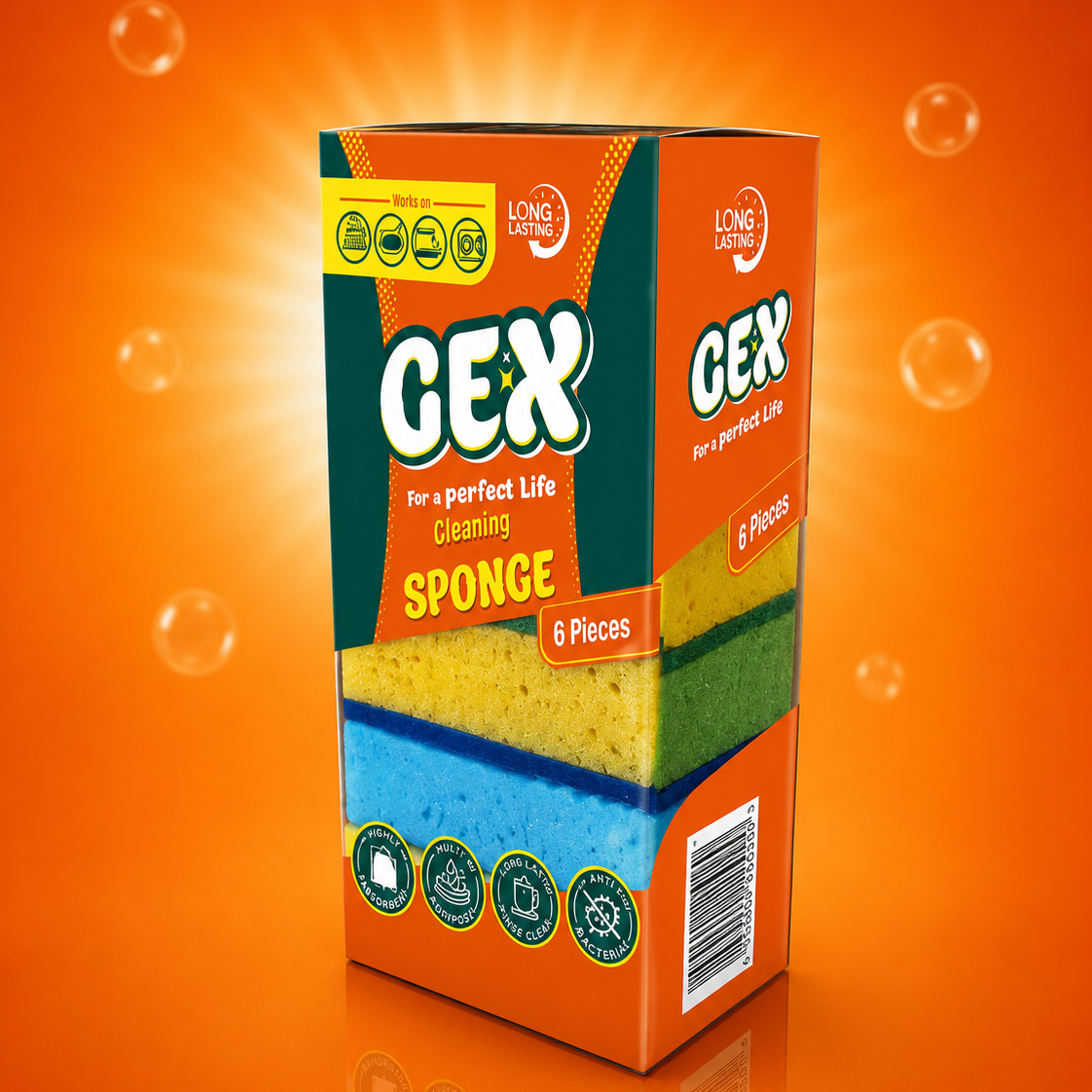 GEX Sponge Pack