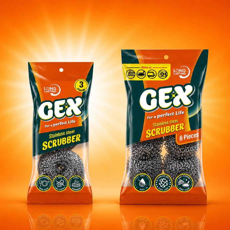 GEX Stainless Steel Scrubber