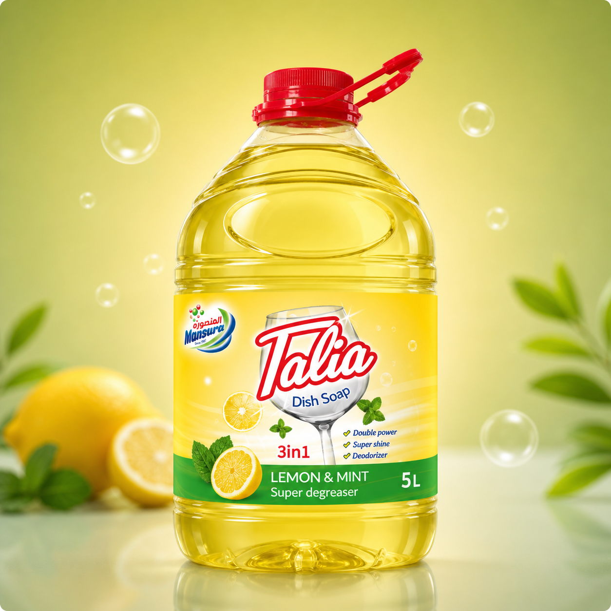 Talia Dish Soap Lemon & Mint